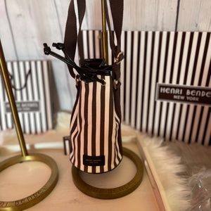 NWT-  Henri Bendel canvas shoulder bag